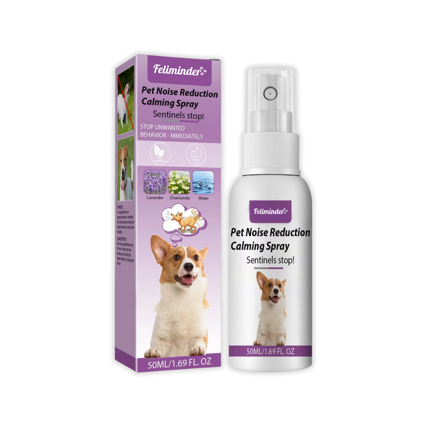 Dog Calming Spray | Natural relief for anxiety and stress