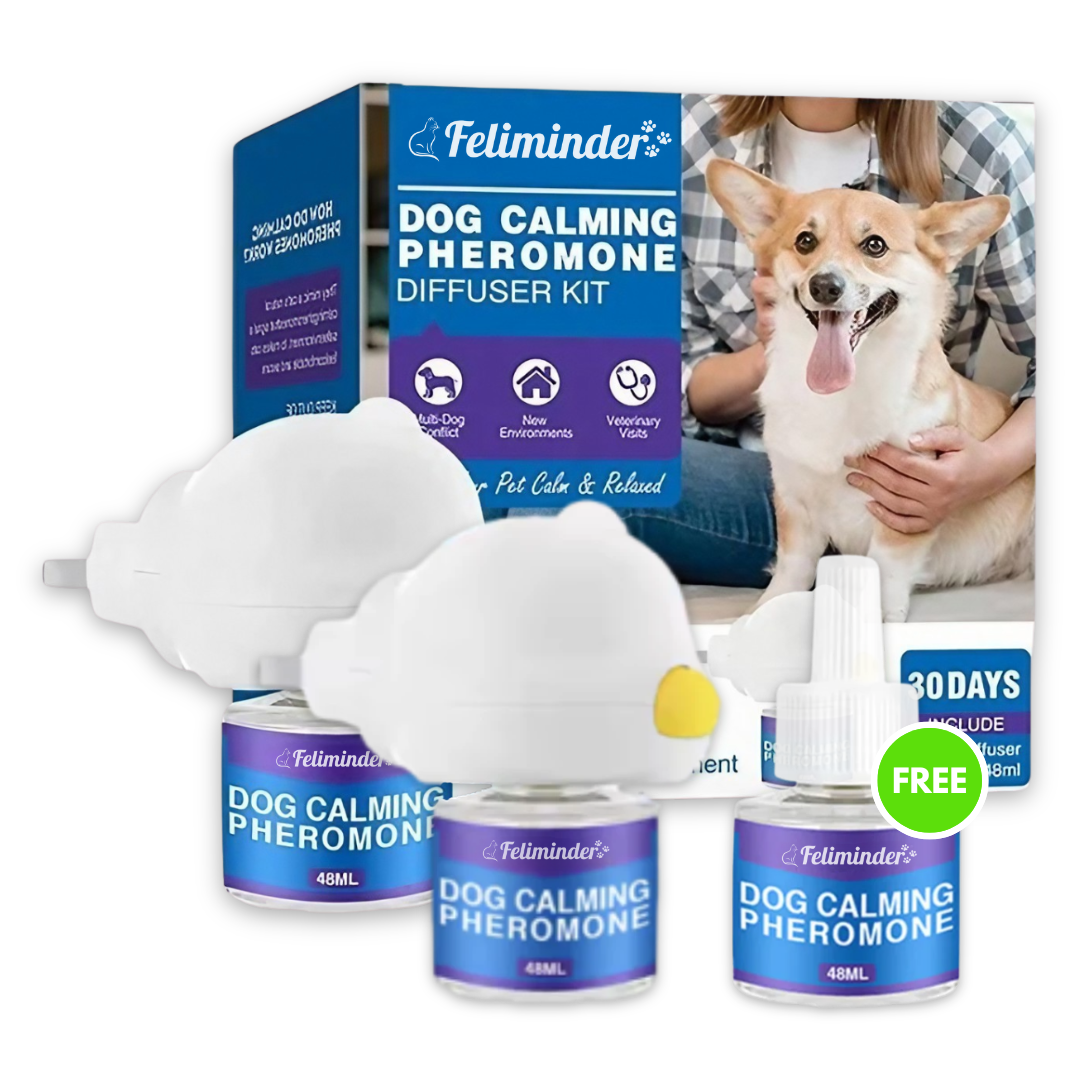 2x Calming Diffusers for Dog (+1 FREE Refill)
