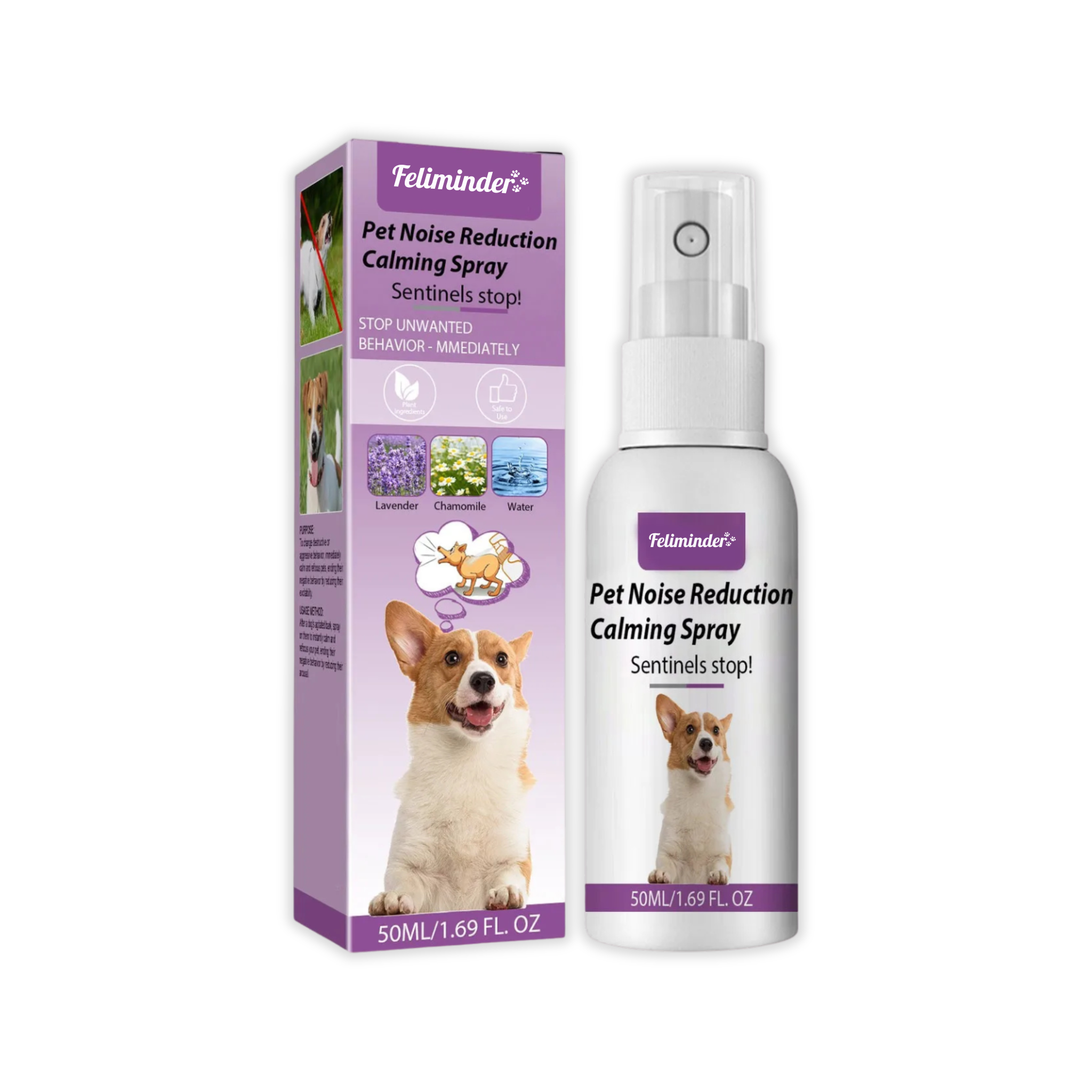 Dog Calming Spray | Natural relief for anxiety and stress