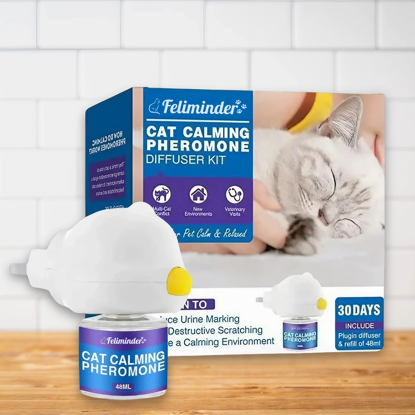 Feliminder - Cat Calming Pheromone Diffuser